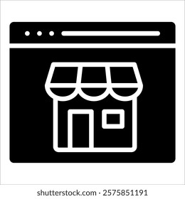 Web Page Icon Element For Design