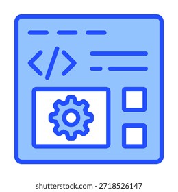 Web Page Icon Element For Design