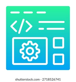 Web Page Icon Element For Design