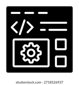Web Page Icon Element For Design