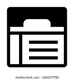 Web page icon isolated sign symbol vector illustration - high quality black style vector icons
