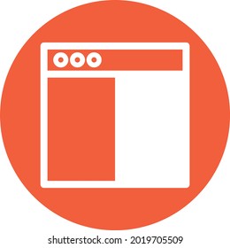 Web page, illustration, vector on a white background.