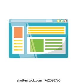 web page interface icon 