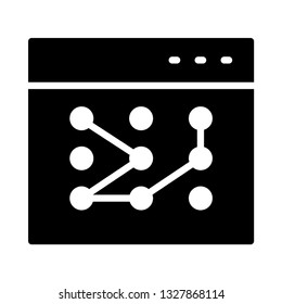 web page pattern glyph icon
