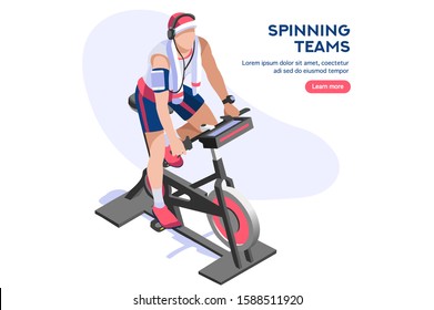 Web page, place with hands of athletes. Tournament with athletics characters for victory. Cartoons on website page on a first strong competition for a gold medal. Flat vector illustration