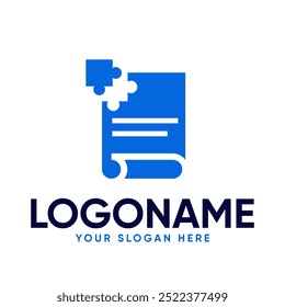 Web Page Plugging Vector Logo Design