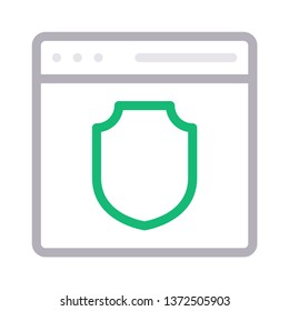 web page protection color line