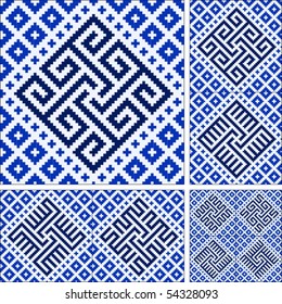 WEB page raster background "Water Fountain and Umbrella"