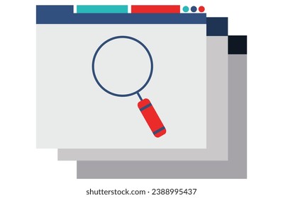 web page with seo,on page seo search engine optimization on-page,Concept of Seo Optimization for website and mobile website. Landing page template. Vector Illustrations.