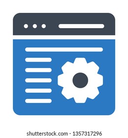 web page setting glyph double color 
