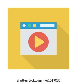  web page square flat