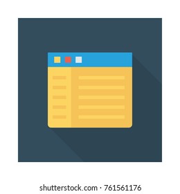  web page square flat