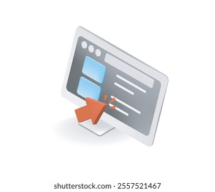 Web page user interaction the click a link