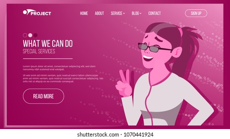 Web Page Vector. Business Project. Technical Online Support. Cartoon Team. Evolution System. Illustration
