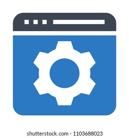 web page vector icon