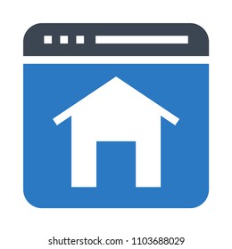 web page vector icon
