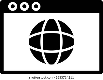 Webseiten-Vektorsymbol Design 