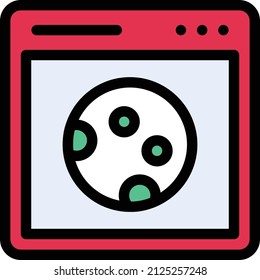 Web page Vector illustration on a transparent background.Premium quality symmbols.Stroke vector icon for concept and graphic design. 
