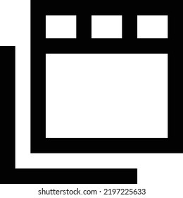 Web page Vector illustration on a transparent background.Premium quality symmbols.Stroke vector icon for concept and graphic design.
