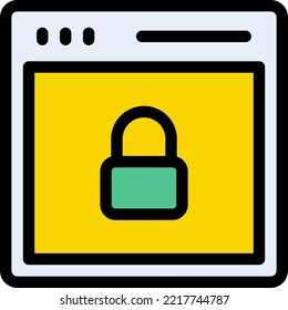 página web Ilustración vectorial en un fondo transparente.Símbolos de calidad premium.Iconos vectores de trazo para el diseño de conceptos y gráficos.