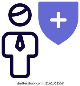 portal web con diseño de escudo de tecnología de cifrado