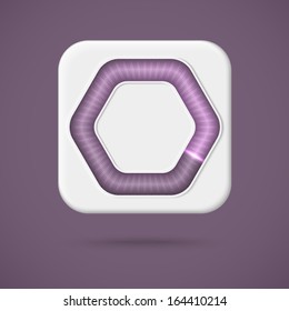 Web preloader. Download bar icon