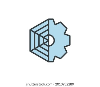 Web premium line icon. Simple high quality pictogram. Modern outline style icons. Stroke vector illustration on a white background. 