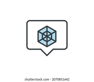 Web premium line icon. Simple high quality pictogram. Modern outline style icons. Stroke vector illustration on a white background. 