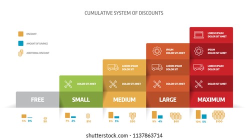 Web pricing table template for business plan. Comparison of services.