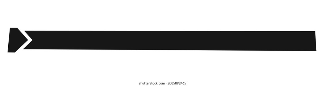 Web, print button, banner, plaque, rectangle, horizontal bar design element for your text message