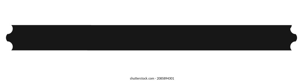 Web, print button, banner, plaque, rectangle, horizontal bar design element for your text message