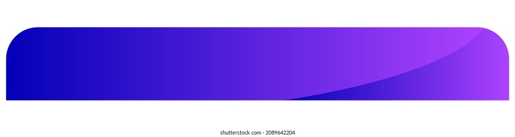 Web, print button, banner, plaque, rectangle, horizontal bar design element for your text message