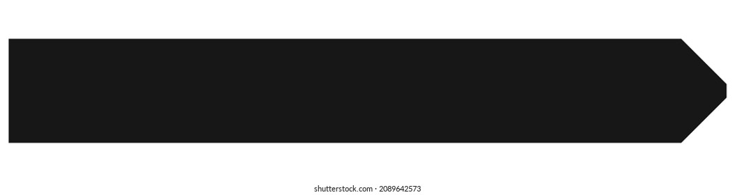 Web, print button, banner, plaque, rectangle, horizontal bar design element for your text message
