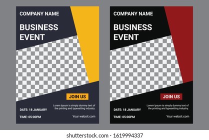 Web or print vertical banners design template with business event, surrogacy, in vitro fertilization for presentation, website, social media. Clean minimalistic concept.