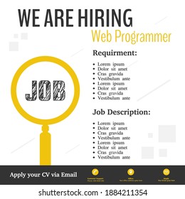 2,636 Hiring Programmers Images, Stock Photos & Vectors | Shutterstock