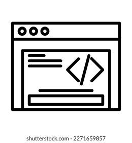Web Programming Icon Design For Personal And Commercial Use