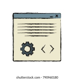 Web programming symbol