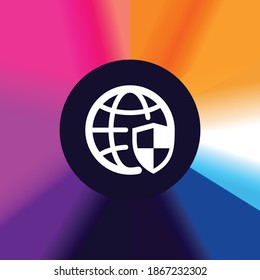 Web Protection - App Icon Button