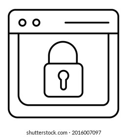 Icono de protección web que puede modificar o editar fácilmente

