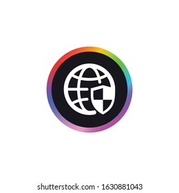 Web Protection - Vector App Icon