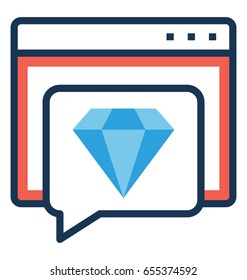 Web Quality Vector Icon 