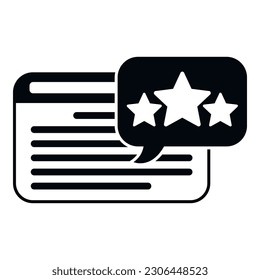 Web ranking icon simple vector. Best rank. Winner award