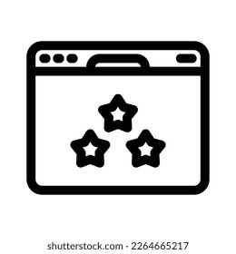 icono de clasificación web o logotipo símbolo de signo aislado ilustración vectorial - iconos vectoriales de estilo negro de alta calidad

