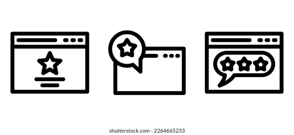 icono de clasificación web o logotipo símbolo de signo aislado ilustración vectorial - iconos vectoriales de estilo negro de alta calidad
