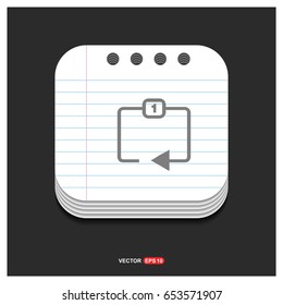 Web refresh icon 