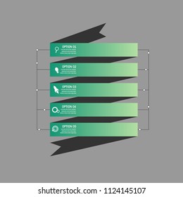 Web ribbon Modern creative element infographic,data timeline,template,element.diagram.chart data.workflow.marketing.processes option.isolated on white background.vector