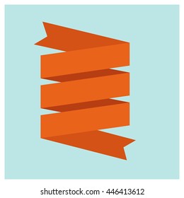 Web Ribbons, Vector Illustration