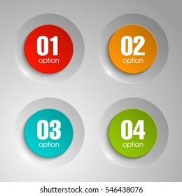 web round button for website or app. Isolated bell sign with border, reflection and shadow on background. Vector eps10.