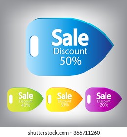 Web sale banner