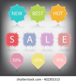 Web sale banner